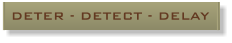 DETER - DETECT - DELAY