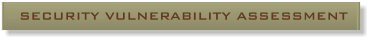 SECURITY VULNERABILITY ASSESSMENT